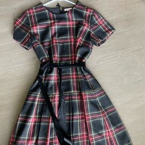 Plaid Girls Dress